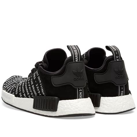 adidas nmd r1 black white größe 42|Adidas NMD r1 white women's.